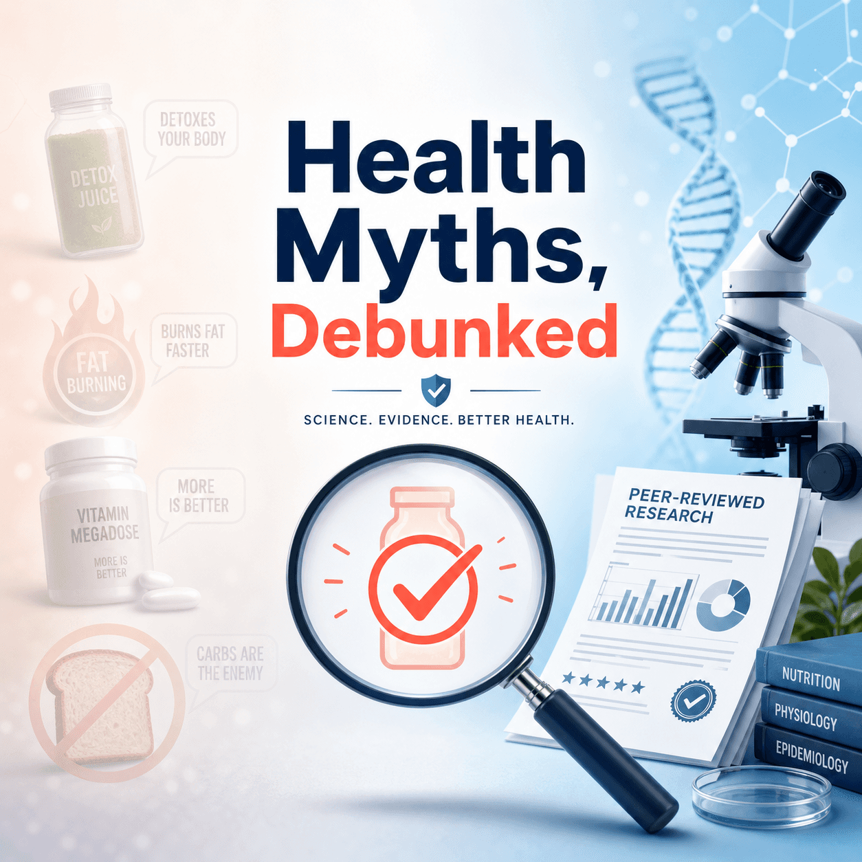 Common Health Myths That Science Has Debunked