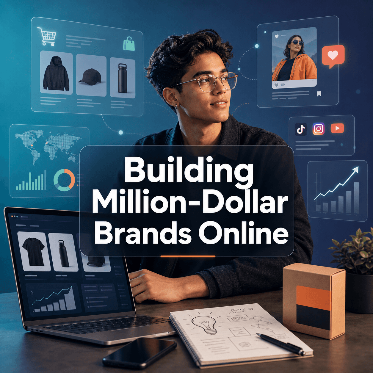 How Young Entrepreneurs Are Building Million-Dollar Brands Online