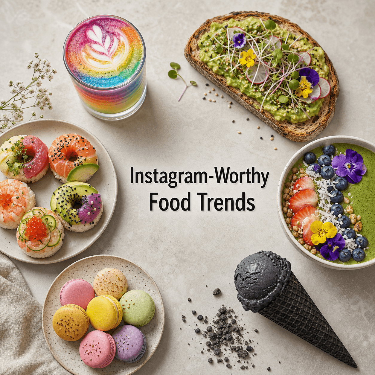 The Most Instagram-Worthy Food Trends of the Year