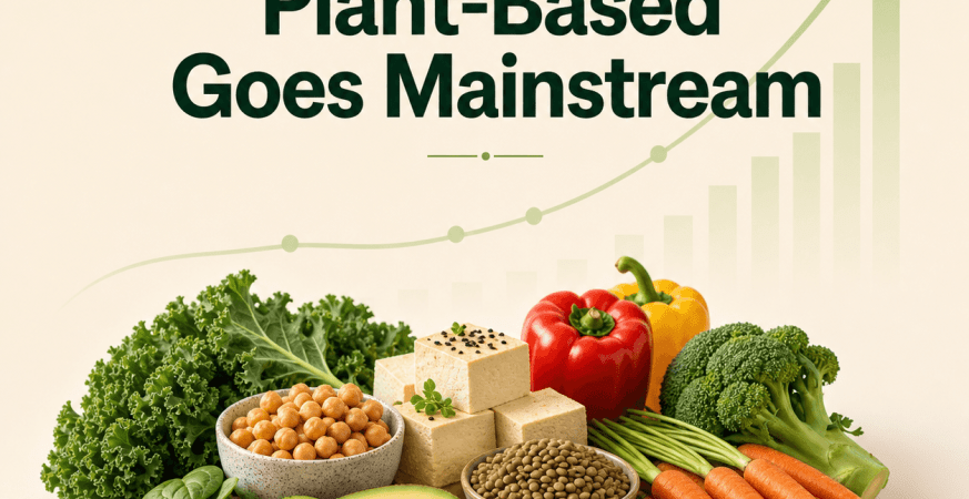 The Rise of Plant-Based Foods Beyond Vegetarian Diets